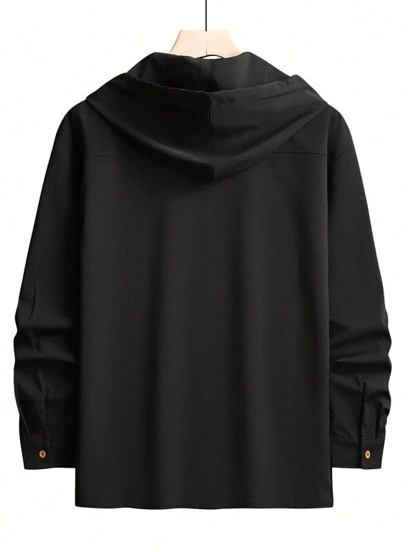 Claude｜Chemise Capuche Unie Pour Homme