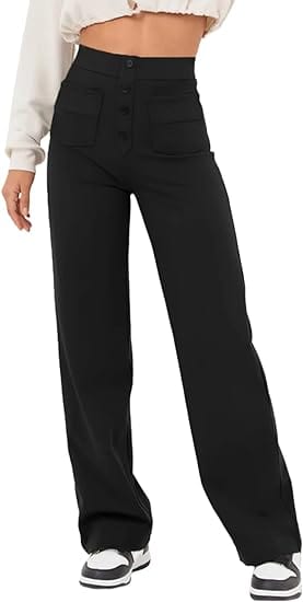 Élise | Pantalon Stretch Confortable Avec Poches