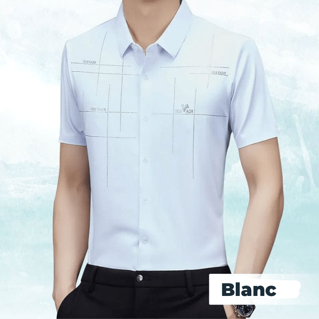 Daniel｜Chemise d'Affaires en Soie pour Hommes