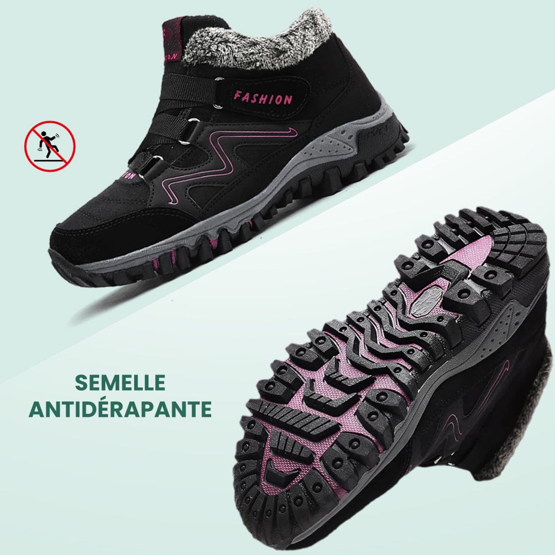 Solène - Chaussures d'hiver orthopédiques.