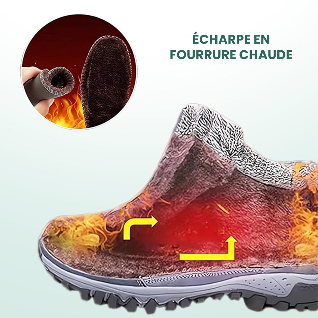 Solène - Chaussures d'hiver orthopédiques.