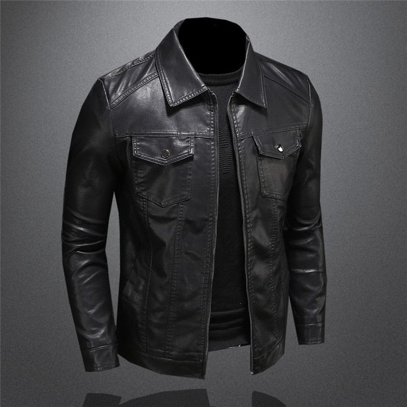 ETHAN | VESTE EN CUIR POUR HOMME