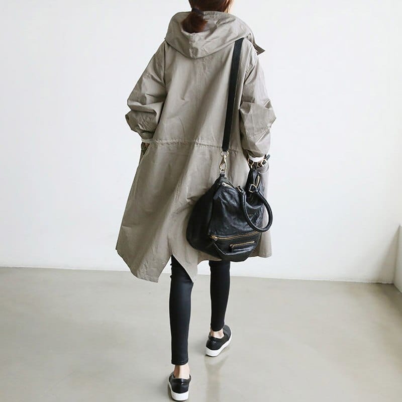 Andréa｜Imperméable trench-coat élégant